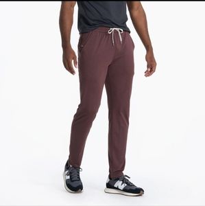 Men’s Vuori Chestnut Heather Ponto Performance Pants XL